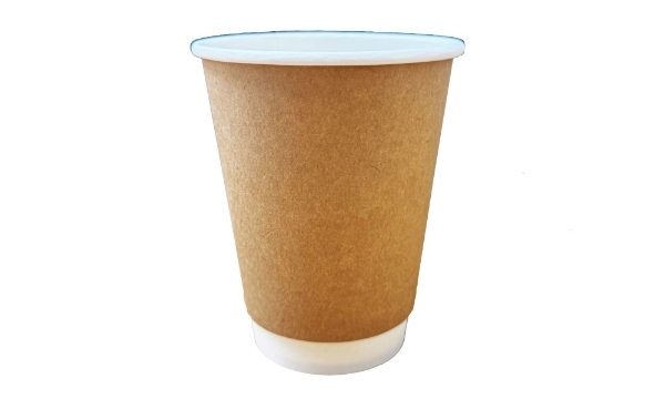 D04013 Go-Pak 12oz Double Wall Kraft Cup [1000]