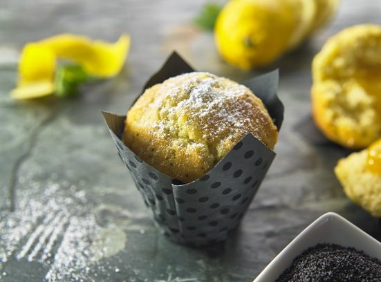 Lemon Flowerpot Muffin