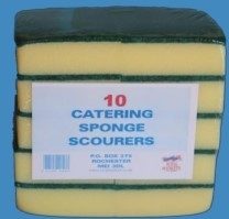 Catering Scouring Sponge Pads