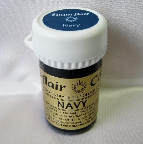 Navy Paste Colour 25g