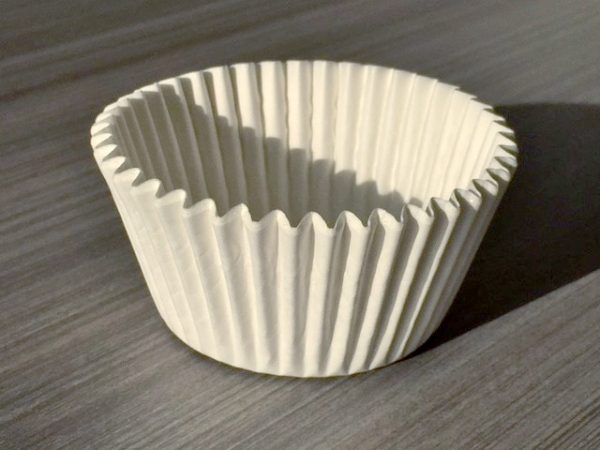 51x38mm Round White Cupcake Case [20x250]