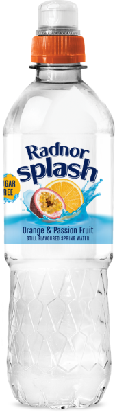 Aqua Splash Orange & Passionfruit Still Sportscap Water [24x500ml]