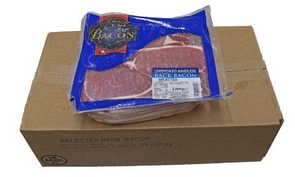 Quality Foods Rindless Unsmoked Back Bacon