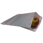 12.5"x12.5" White Strung Paper Bag [500]