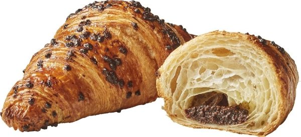 Filled Chocolate and Hazelnut Croissant