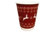 Go Pak 12oz Double Wall Christmas Cup [500]